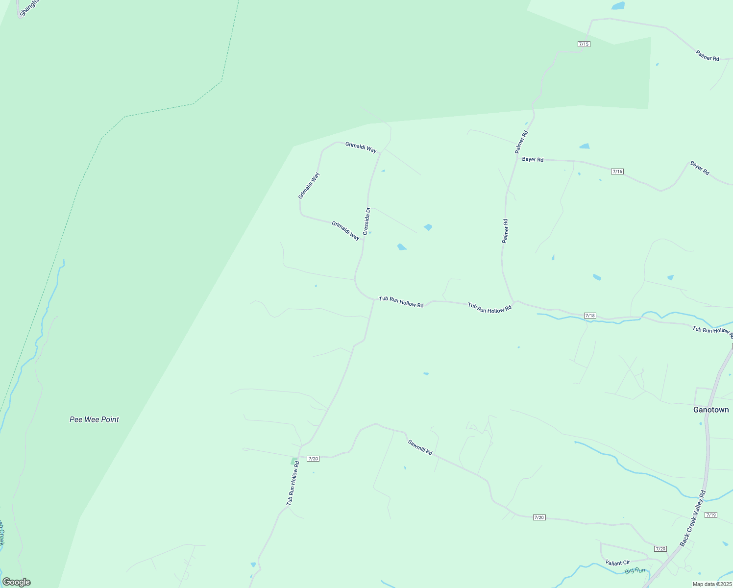 map of restaurants, bars, coffee shops, grocery stores, and more near Cressida Drive in Berkeley County