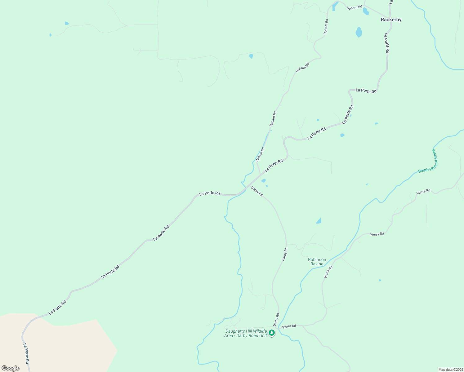 map of restaurants, bars, coffee shops, grocery stores, and more near 6561 La Porte Road in Bangor