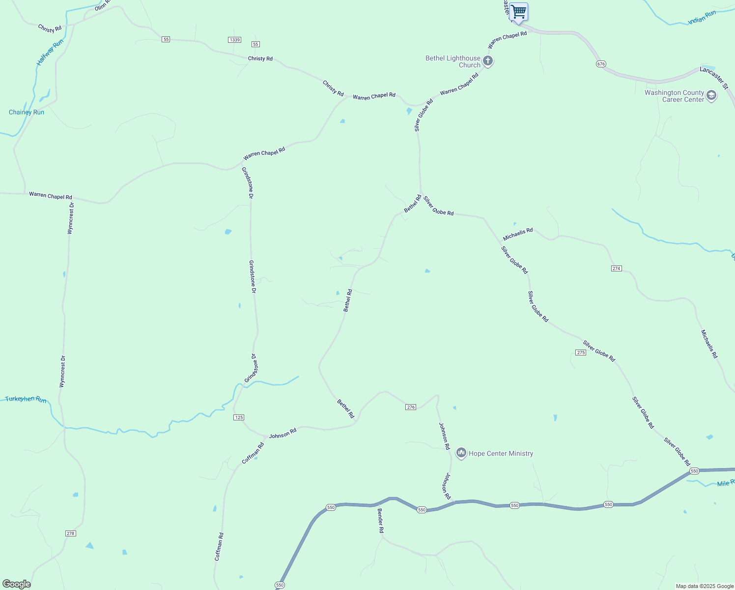 map of restaurants, bars, coffee shops, grocery stores, and more near 710 Bethel Road in Marietta