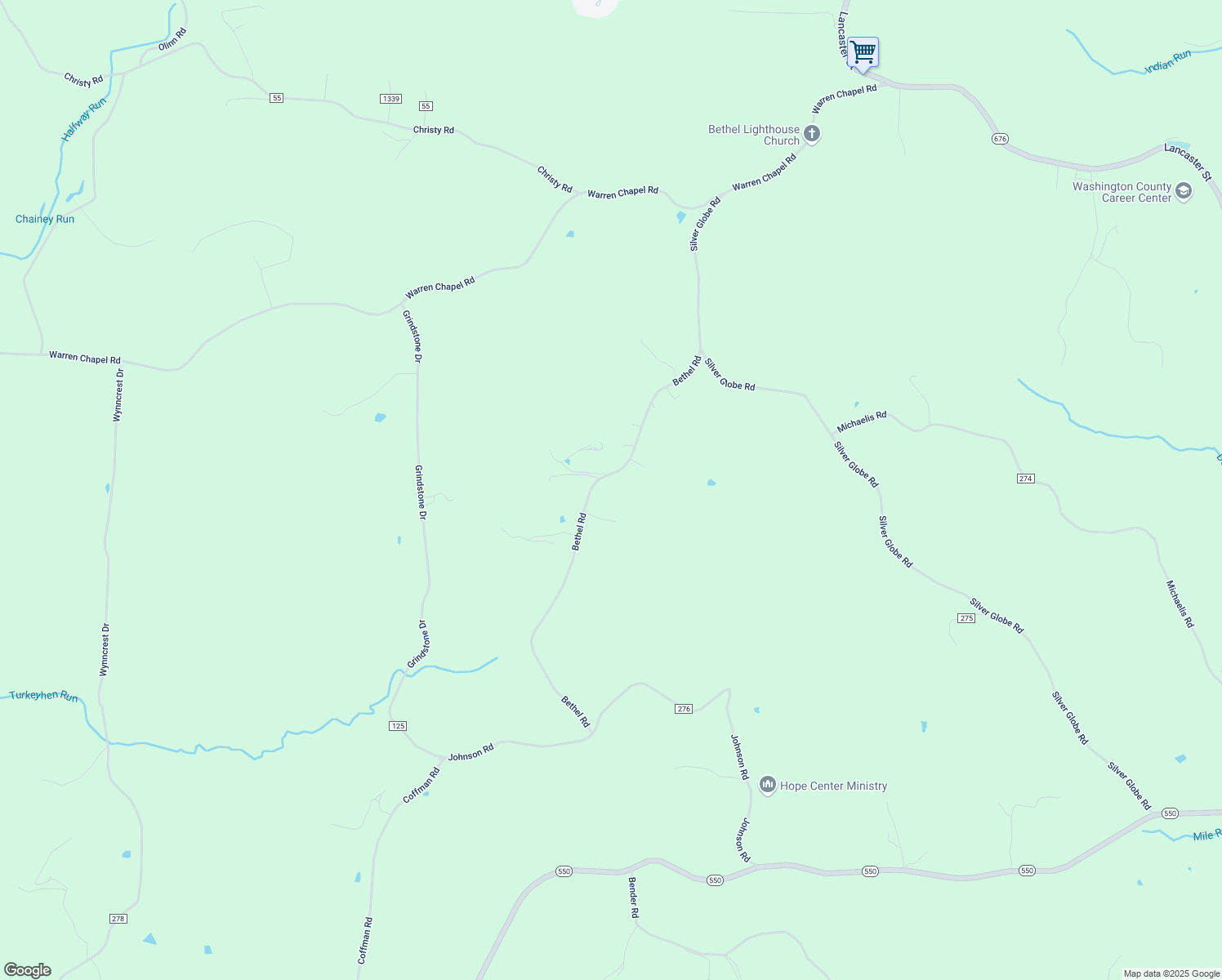 map of restaurants, bars, coffee shops, grocery stores, and more near 710 Bethel Road in Marietta