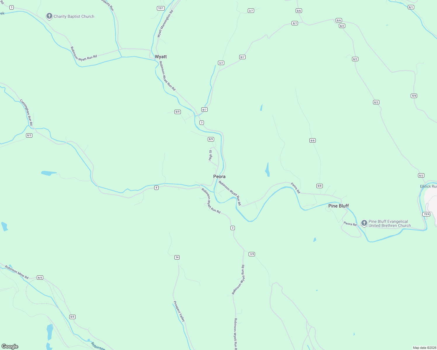 map of restaurants, bars, coffee shops, grocery stores, and more near in Peora