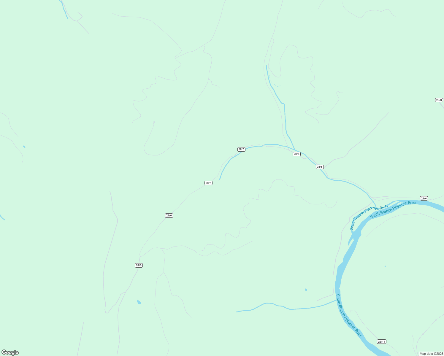 map of restaurants, bars, coffee shops, grocery stores, and more near 3837 Graces Cabin Road in Romney