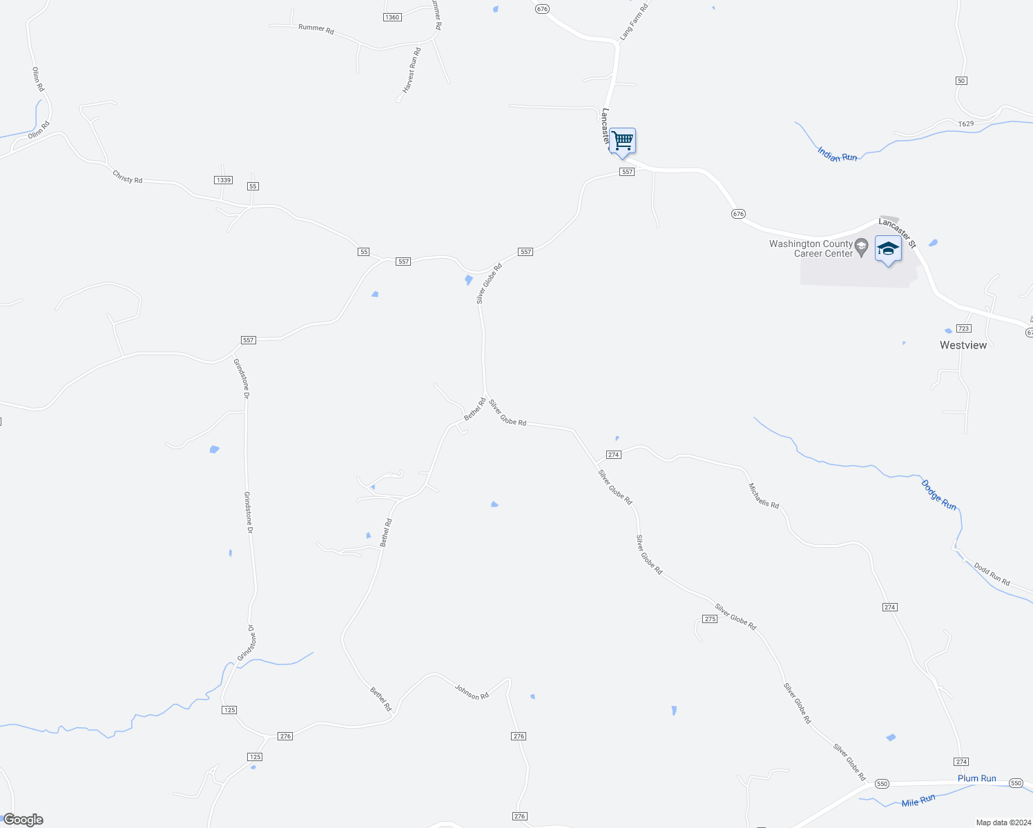 map of restaurants, bars, coffee shops, grocery stores, and more near 1800 Silver Globe Road in Marietta