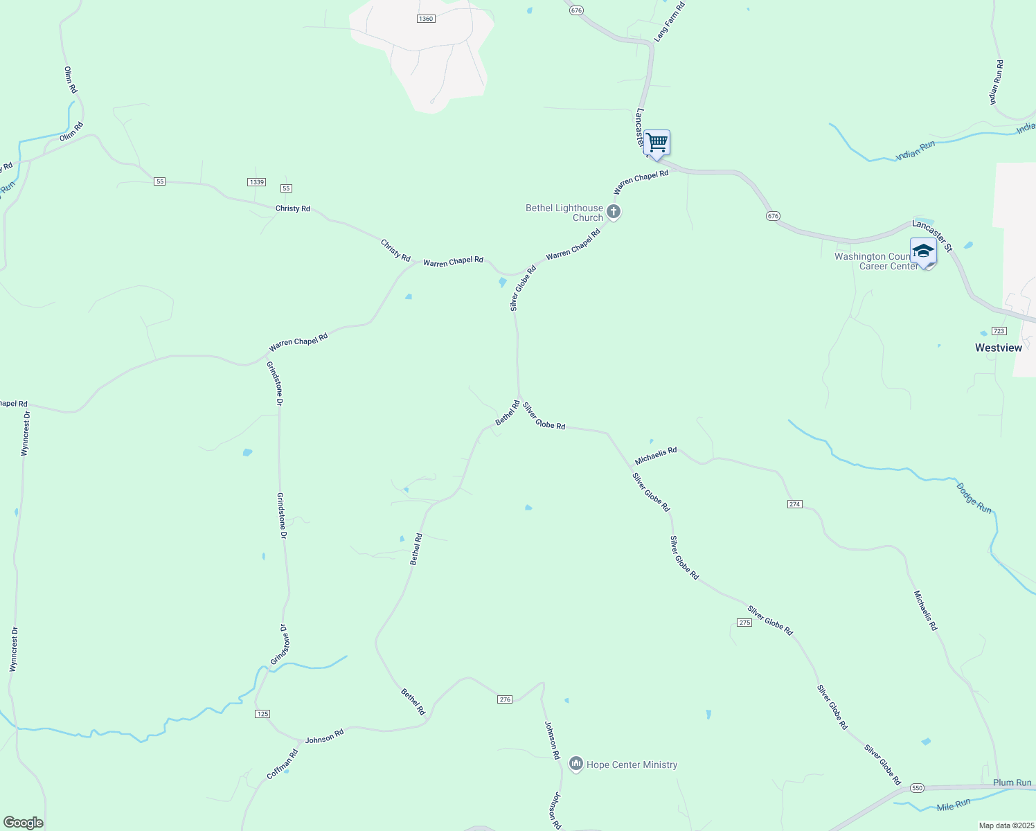 map of restaurants, bars, coffee shops, grocery stores, and more near 1845 Silver Globe Road in Marietta