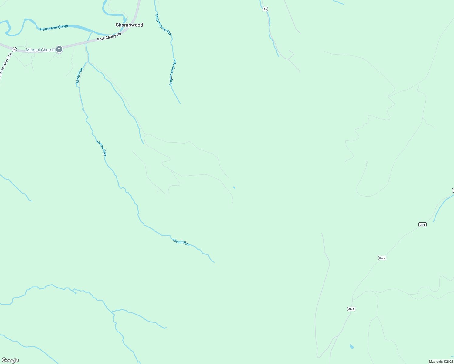 map of restaurants, bars, coffee shops, grocery stores, and more near 1667 Champwood Lane South in Keyser