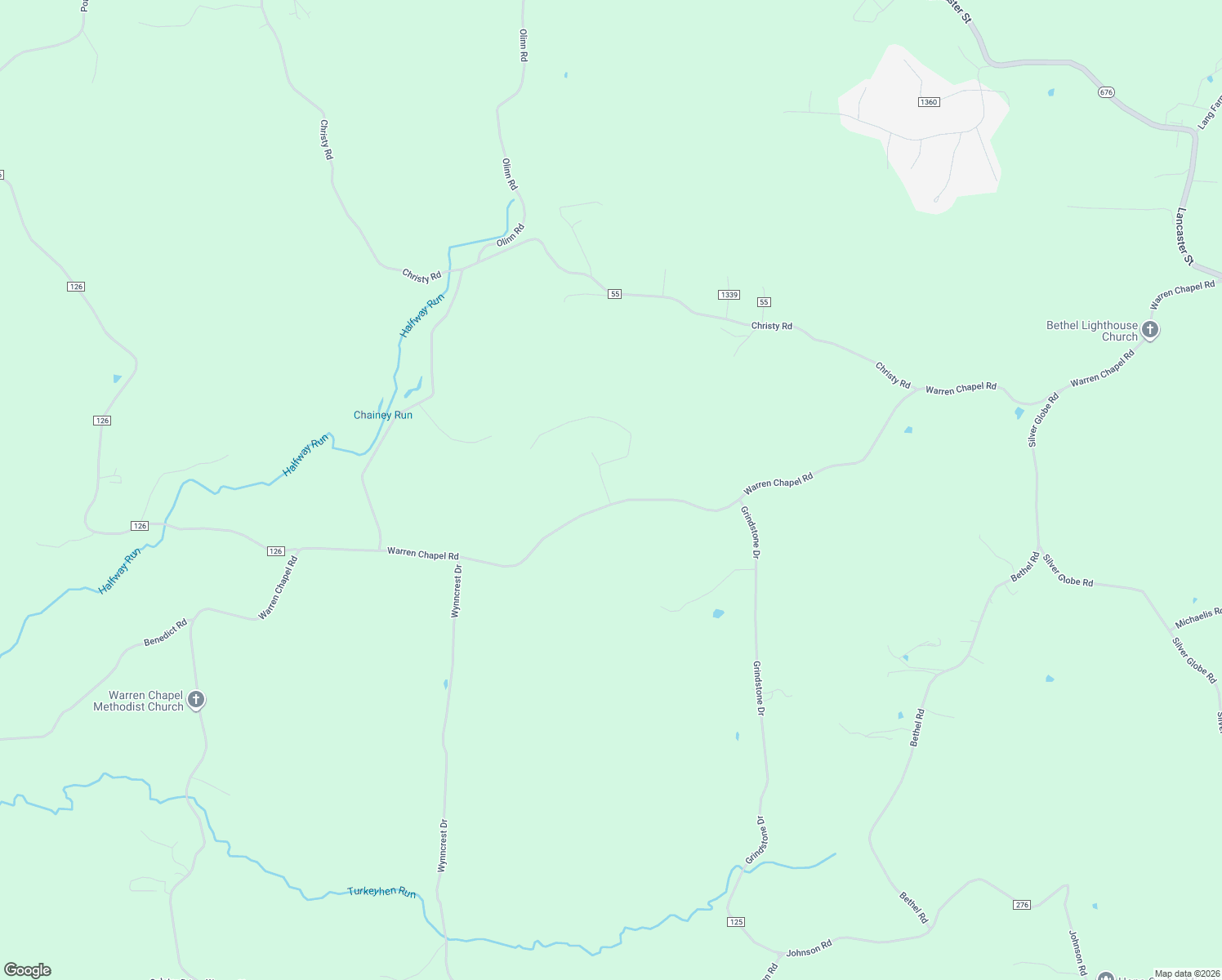 map of restaurants, bars, coffee shops, grocery stores, and more near 160 Chainey Run Road in Marietta