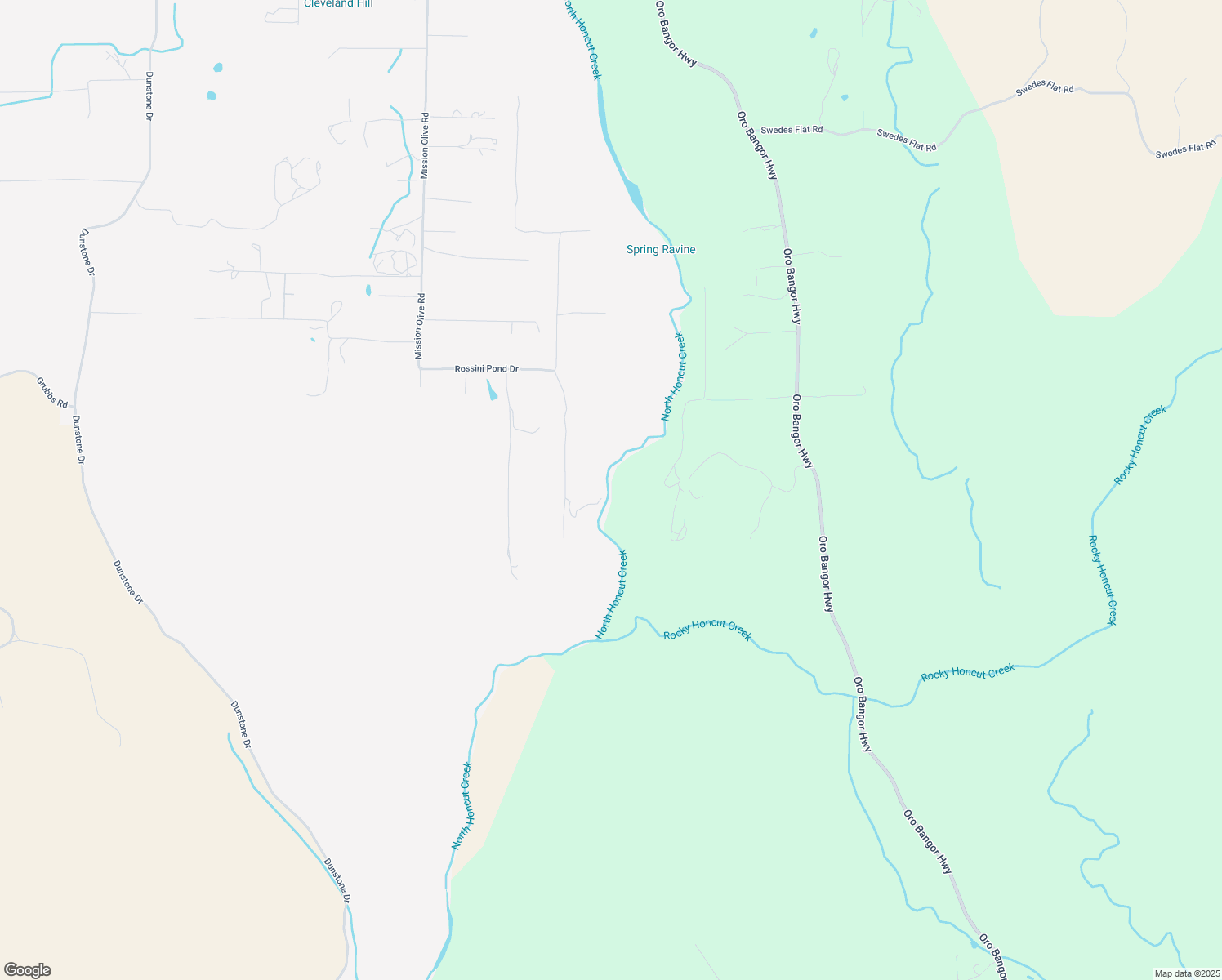 map of restaurants, bars, coffee shops, grocery stores, and more near 295 Shady Oak Drive in Oroville