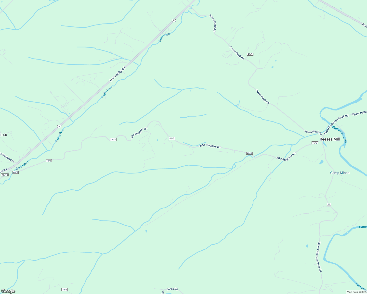 map of restaurants, bars, coffee shops, grocery stores, and more near 1805 Jake Staggers Road in Keyser