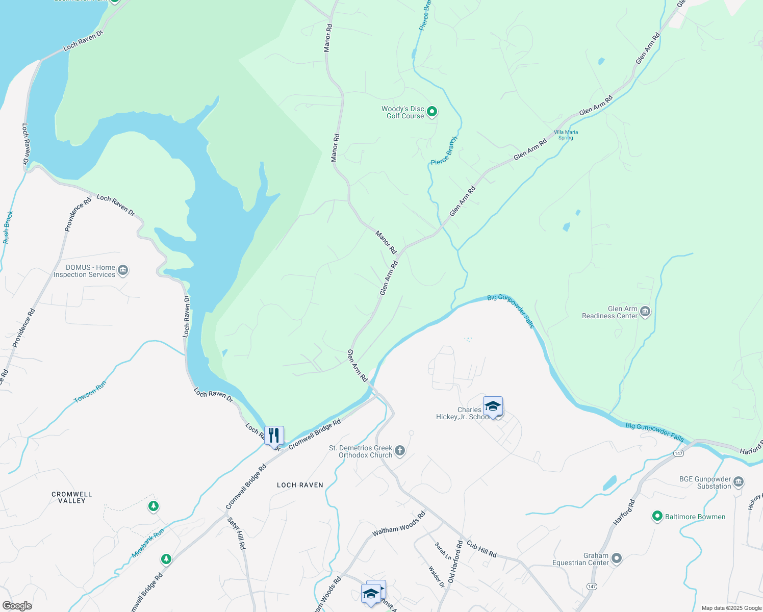 20 Gunpowder Road, Glen Arm MD Walk Score