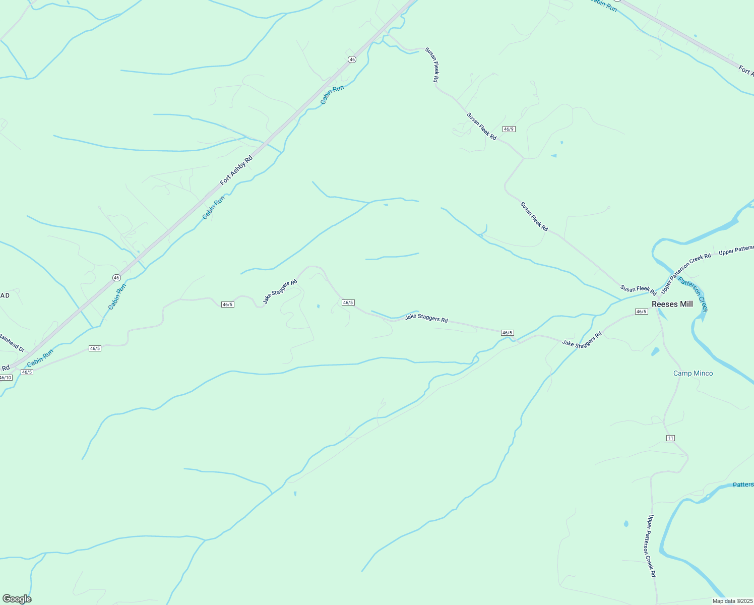 map of restaurants, bars, coffee shops, grocery stores, and more near 1805 Jake Staggers Road in Keyser