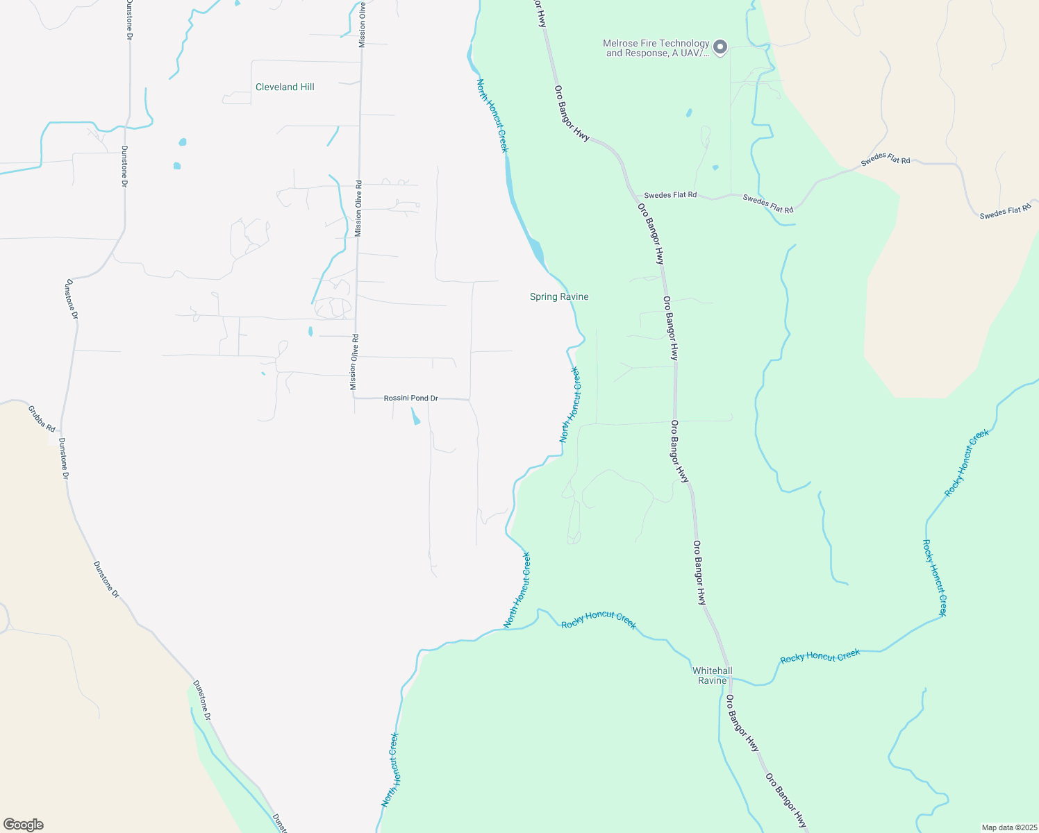 map of restaurants, bars, coffee shops, grocery stores, and more near 169 Shady Oak Drive in Oroville