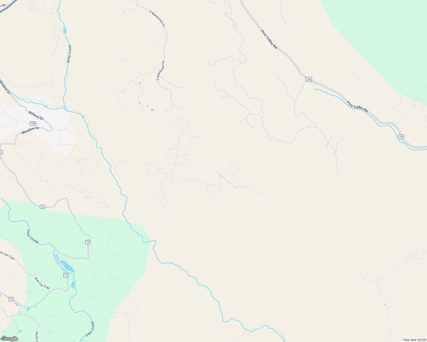 map of restaurants, bars, coffee shops, grocery stores, and more near 33896 La Plata Lane in Pine