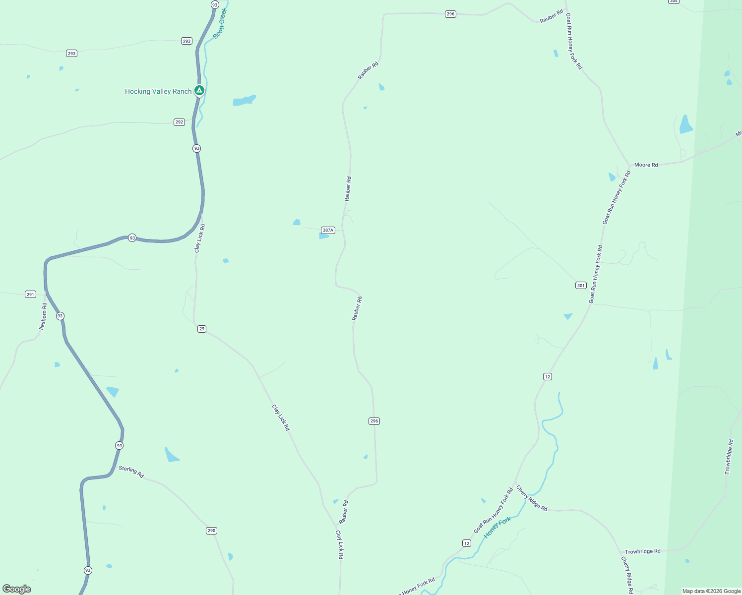 map of restaurants, bars, coffee shops, grocery stores, and more near 20088 Rauber Road in Logan