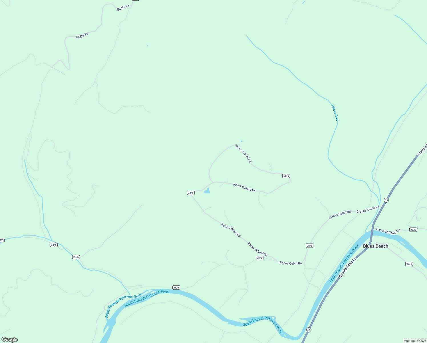 map of restaurants, bars, coffee shops, grocery stores, and more near 2999 Kerns School Road in Springfield