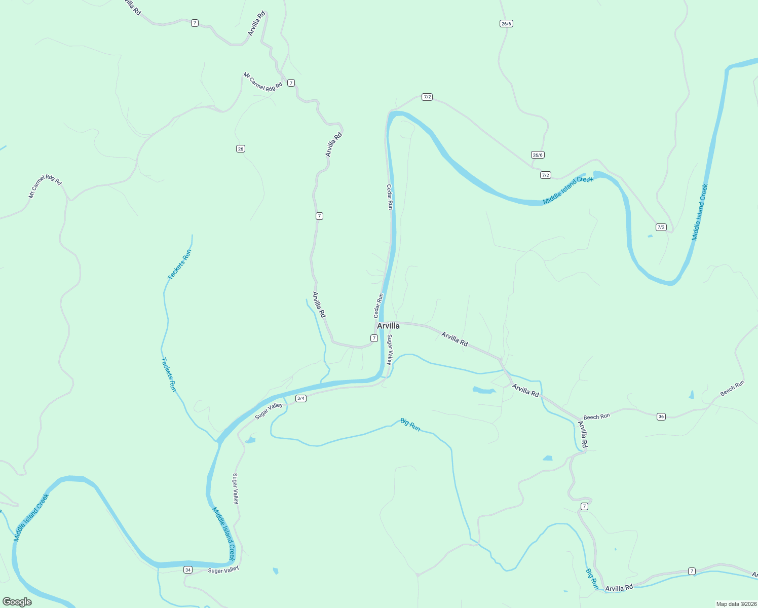 map of restaurants, bars, coffee shops, grocery stores, and more near 96 Cedar Run in Friendly