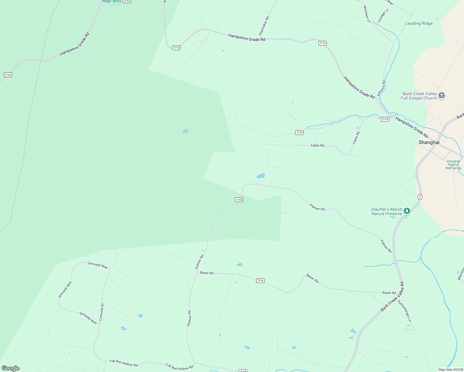 map of restaurants, bars, coffee shops, grocery stores, and more near 1481 Palmer Rd in Hedgesville