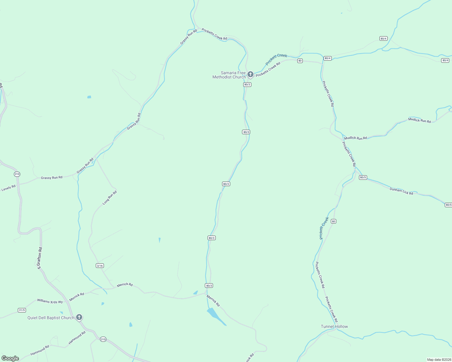 map of restaurants, bars, coffee shops, grocery stores, and more near 386 Samaria Road in Fairmont