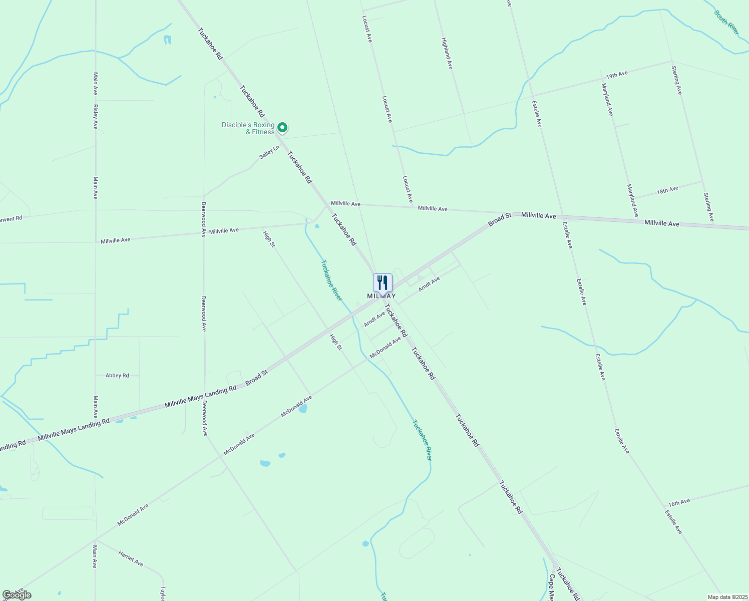 Broad Street, Buena Vista Township NJ Walk Score