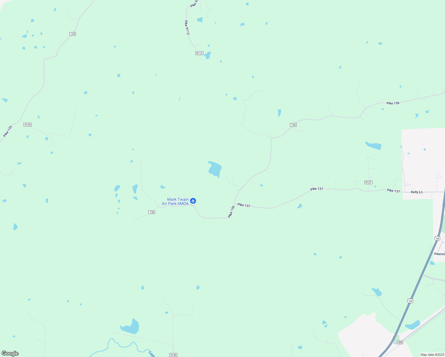 map of restaurants, bars, coffee shops, grocery stores, and more near 19600 Pike 136 in Louisiana