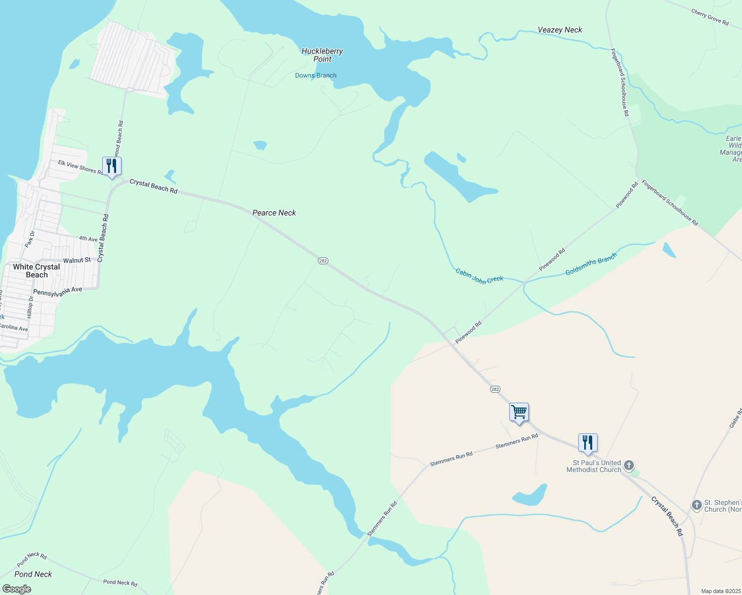 2290 Crystal Beach Road, Earleville MD Walk Score