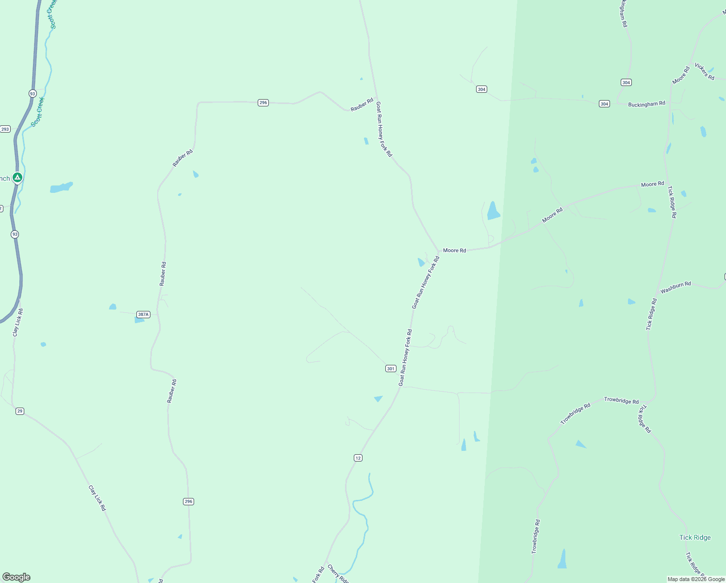 map of restaurants, bars, coffee shops, grocery stores, and more near 19718 Feathers Road in Logan