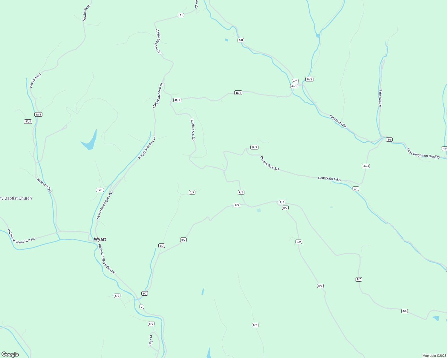 map of restaurants, bars, coffee shops, grocery stores, and more near Jonny Cake Branch in Worthington