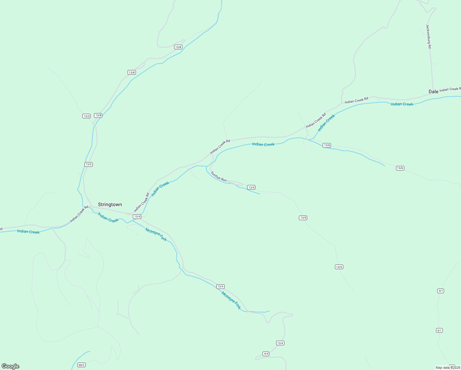 map of restaurants, bars, coffee shops, grocery stores, and more near 338 Sunfish Run in Jacksonburg