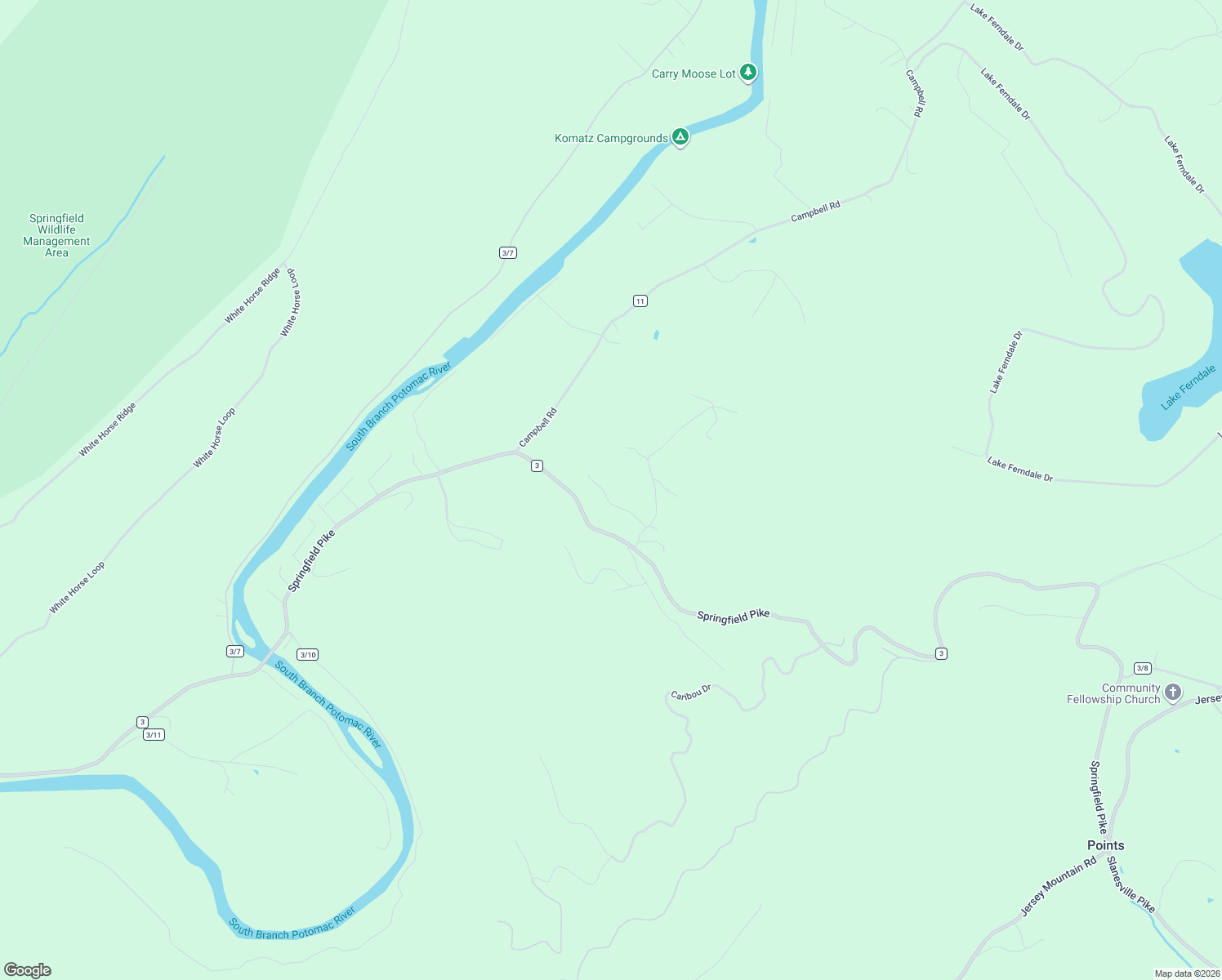 map of restaurants, bars, coffee shops, grocery stores, and more near 178 Doe Trail in Springfield