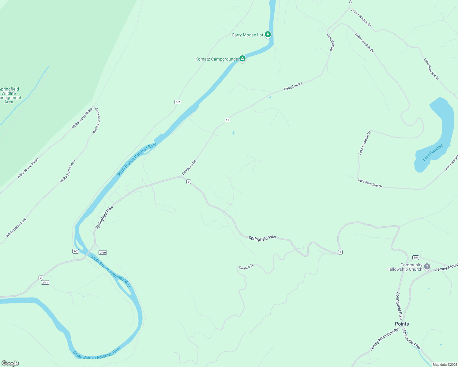 map of restaurants, bars, coffee shops, grocery stores, and more near 243 Antler Road in Springfield