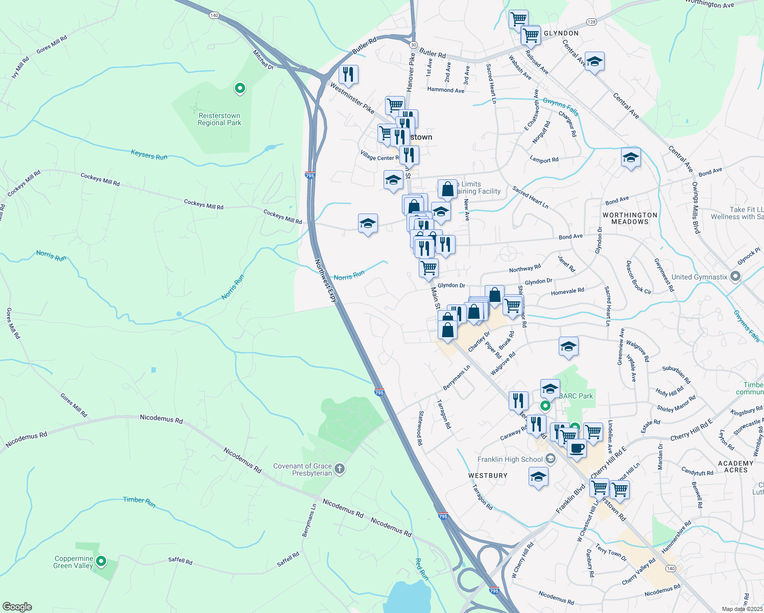 152 Glyndon Trace Drive, Reisterstown MD Walk Score