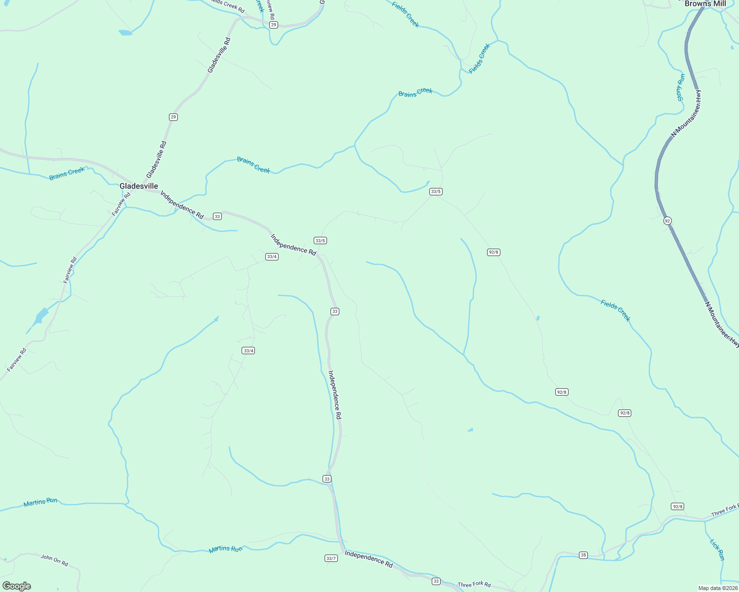 map of restaurants, bars, coffee shops, grocery stores, and more near 409 Sapp-Weaver Road in Independence