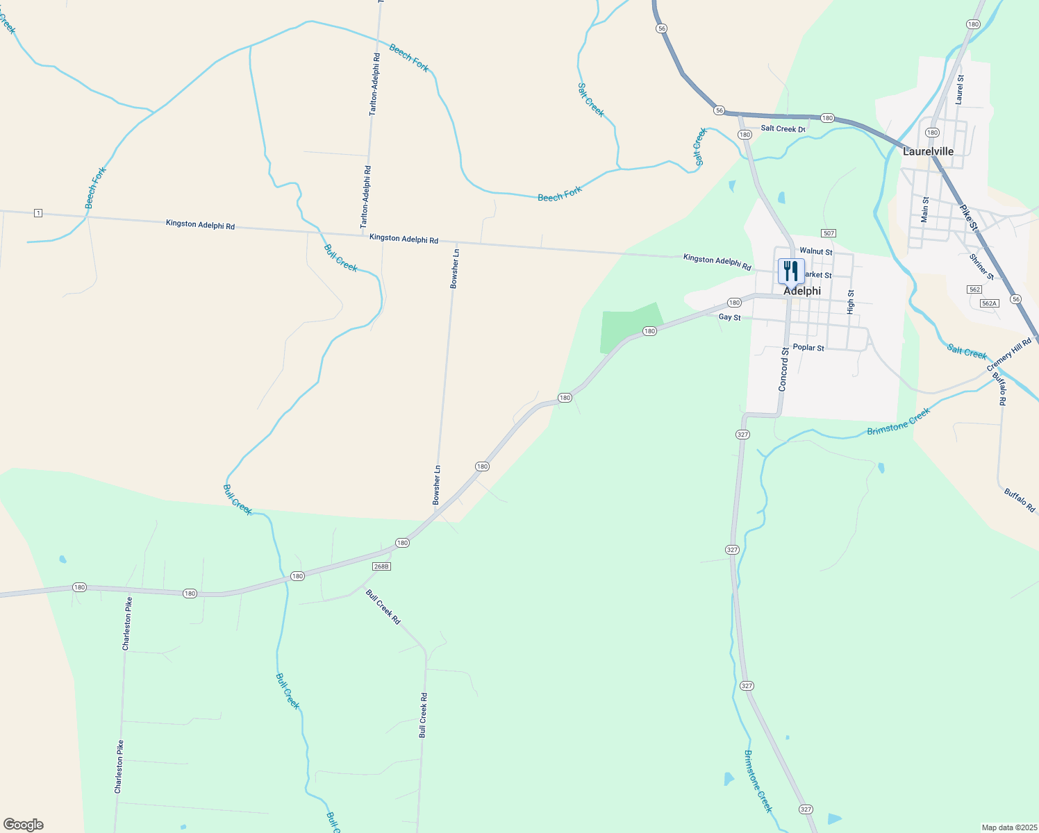 10765 Ohio 180, Laurelville OH Walk Score