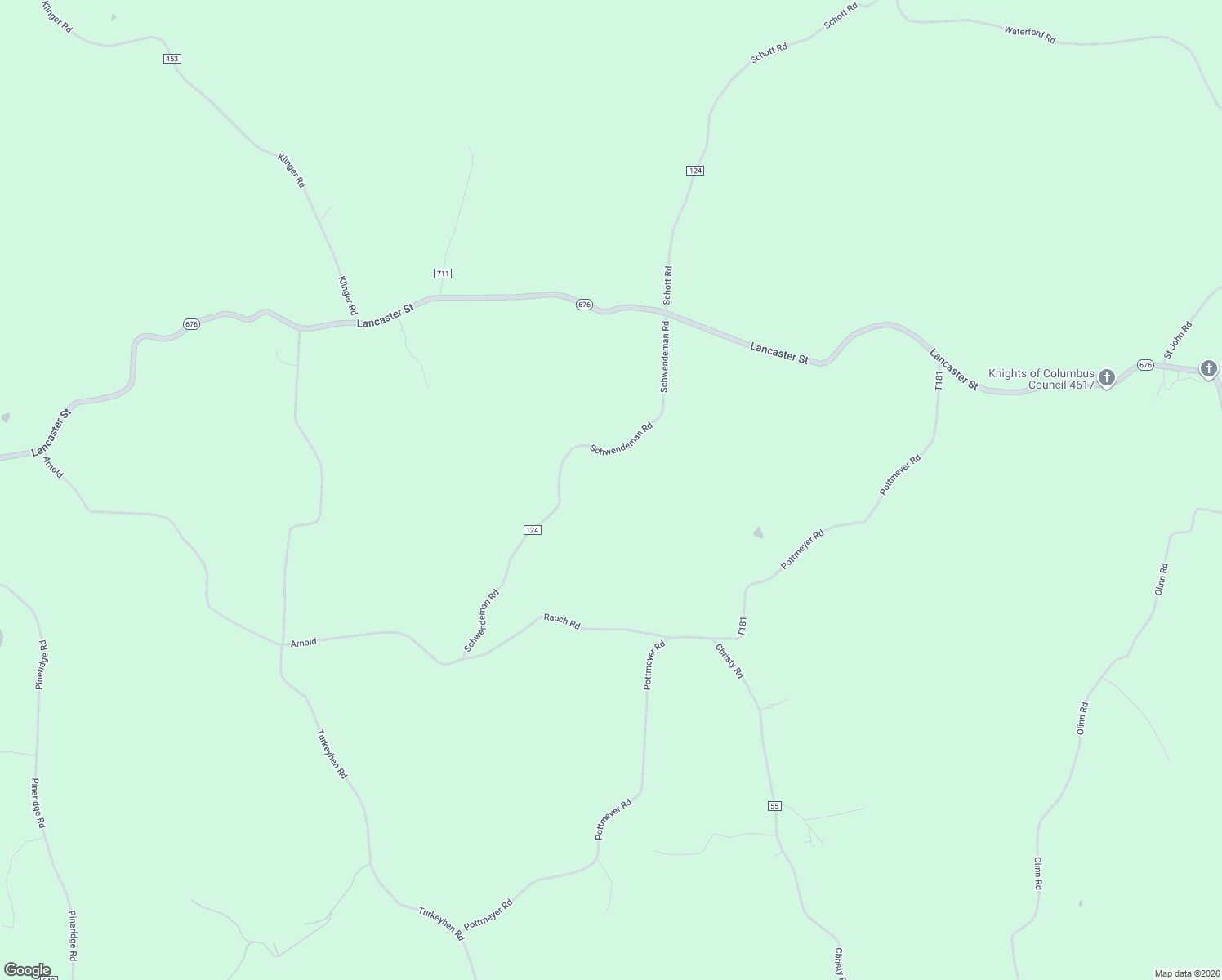 map of restaurants, bars, coffee shops, grocery stores, and more near 742 Schwendeman Road in Waterford
