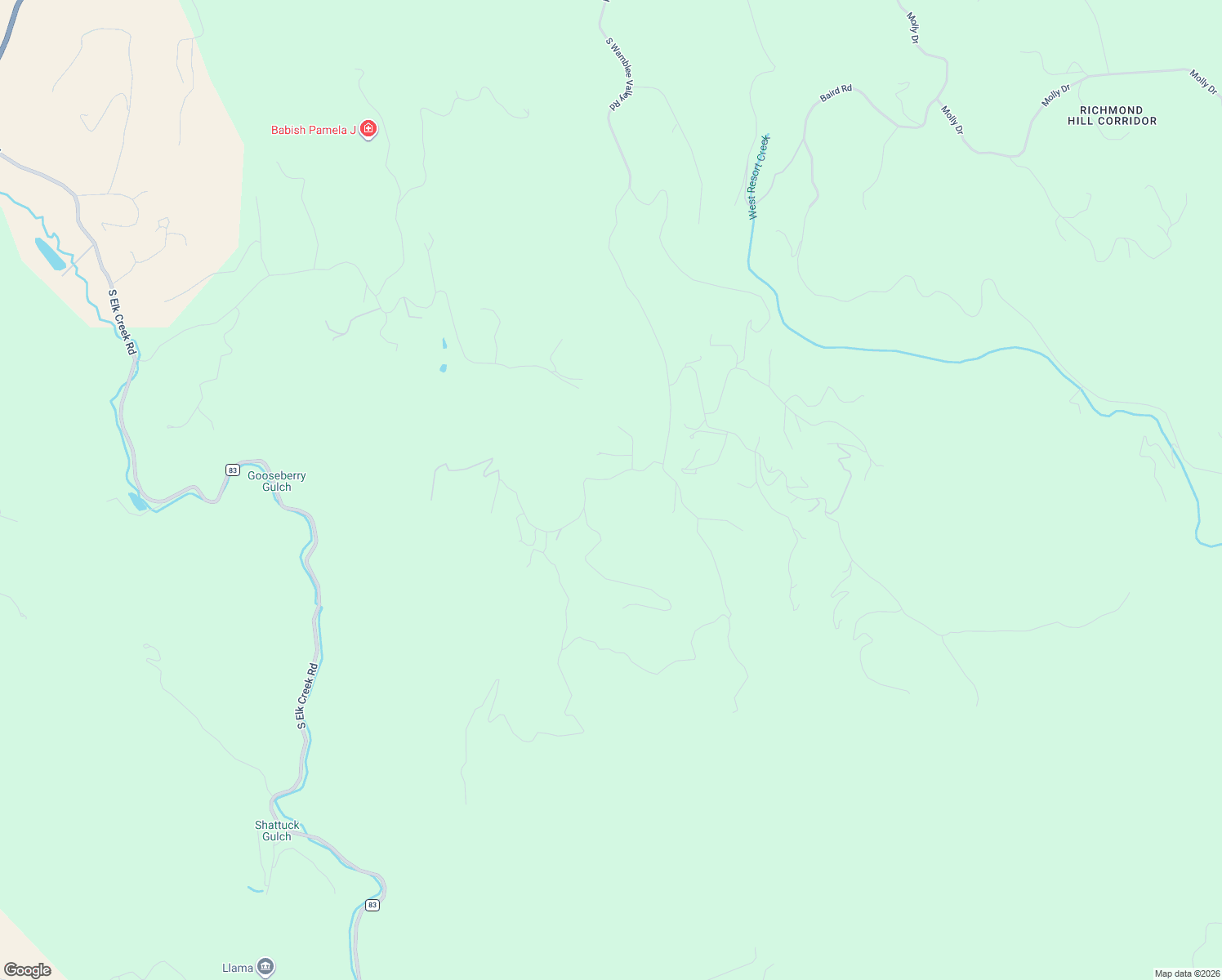 map of restaurants, bars, coffee shops, grocery stores, and more near 29230 Sunset Trail in Pine