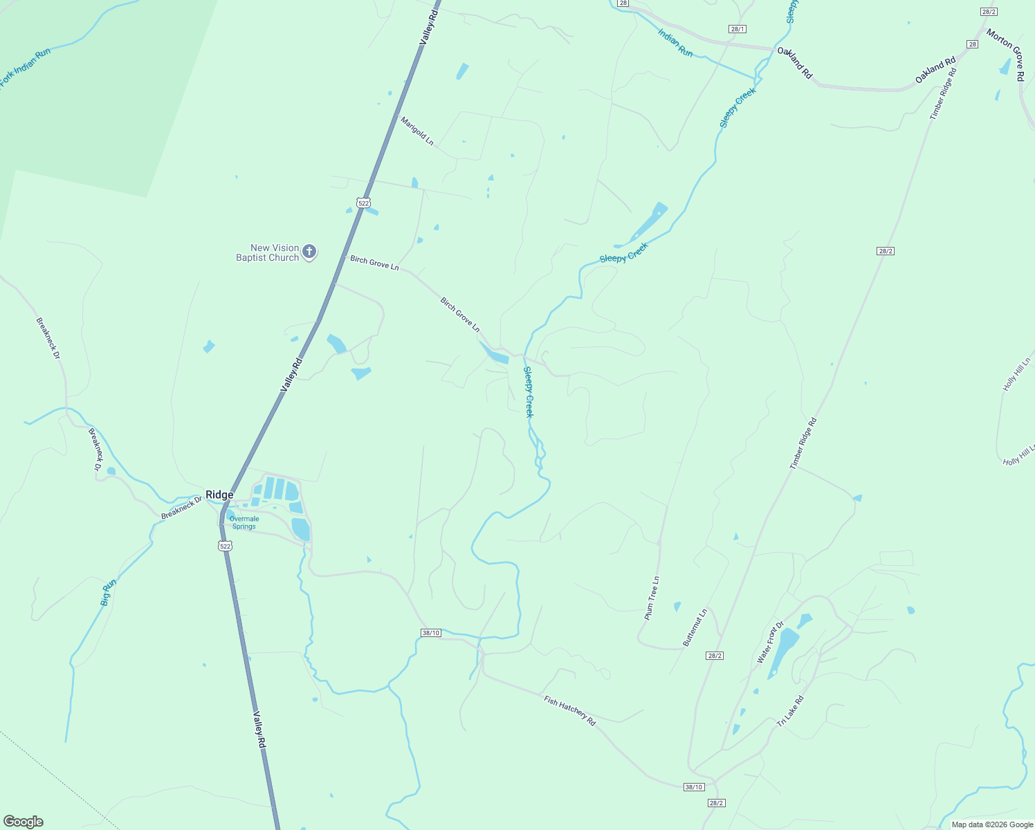 map of restaurants, bars, coffee shops, grocery stores, and more near 307 Cattail Drive in Berkeley Springs