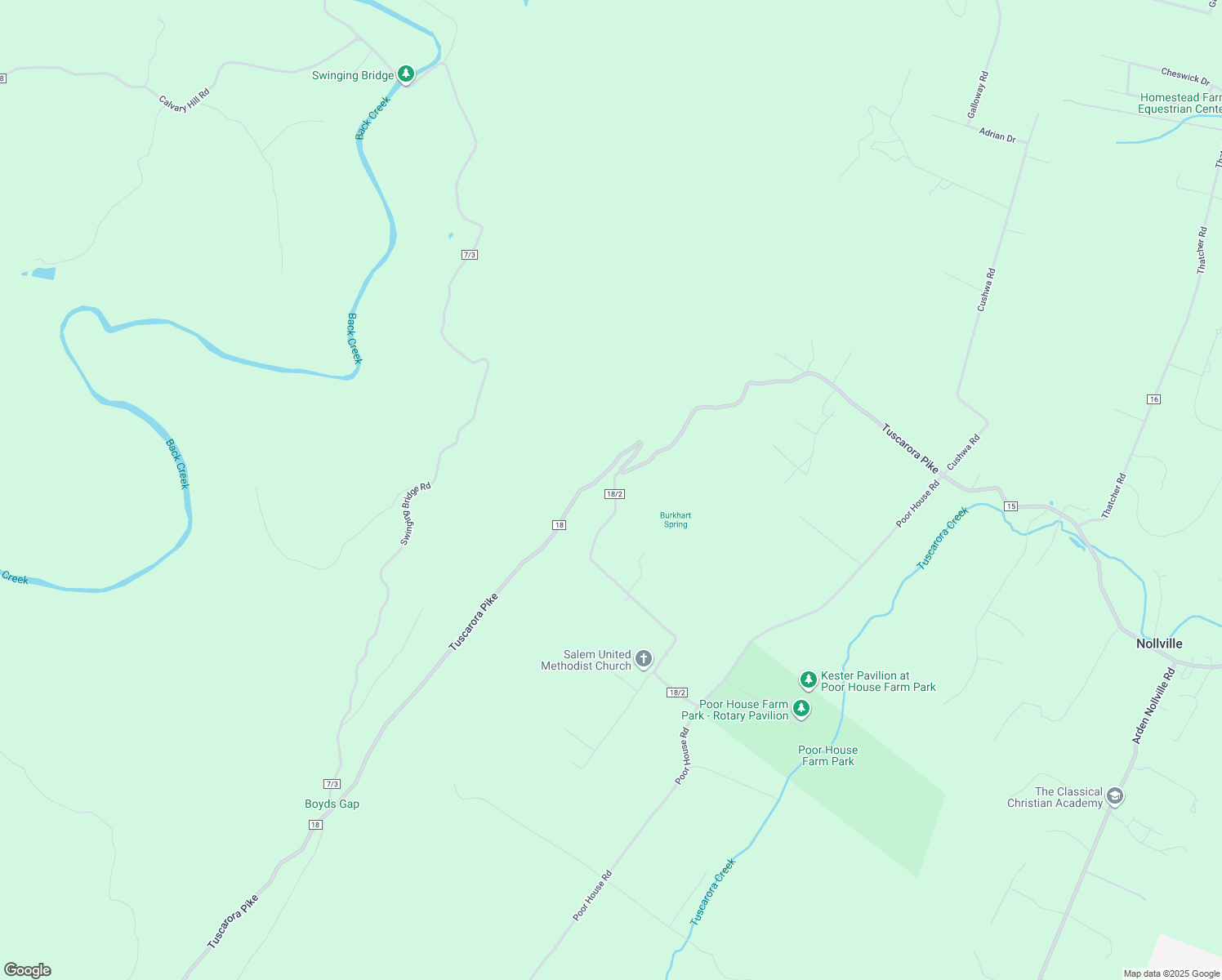 map of restaurants, bars, coffee shops, grocery stores, and more near 813 Salem Church Road in Martinsburg