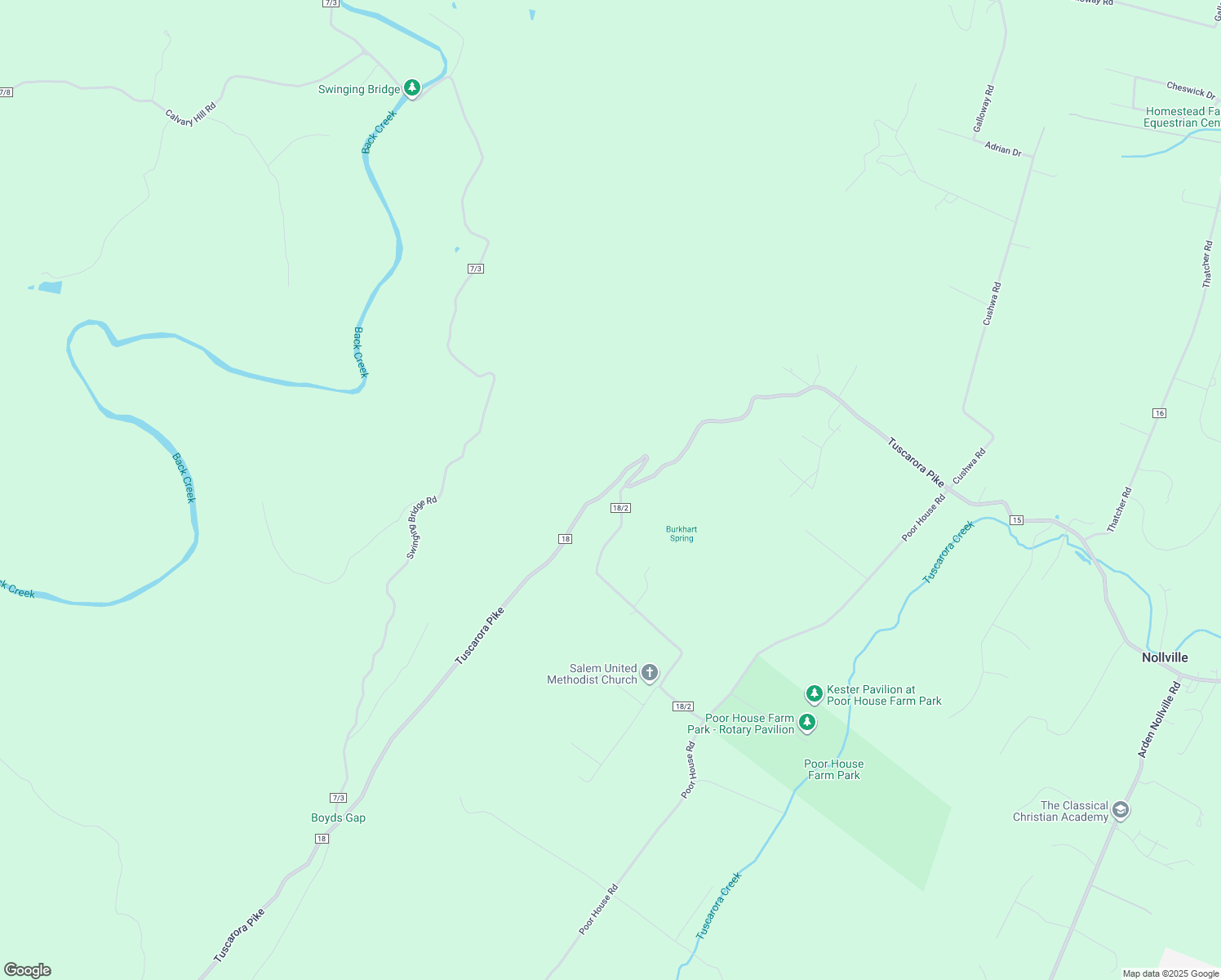 map of restaurants, bars, coffee shops, grocery stores, and more near 813 Salem Church Road in Martinsburg