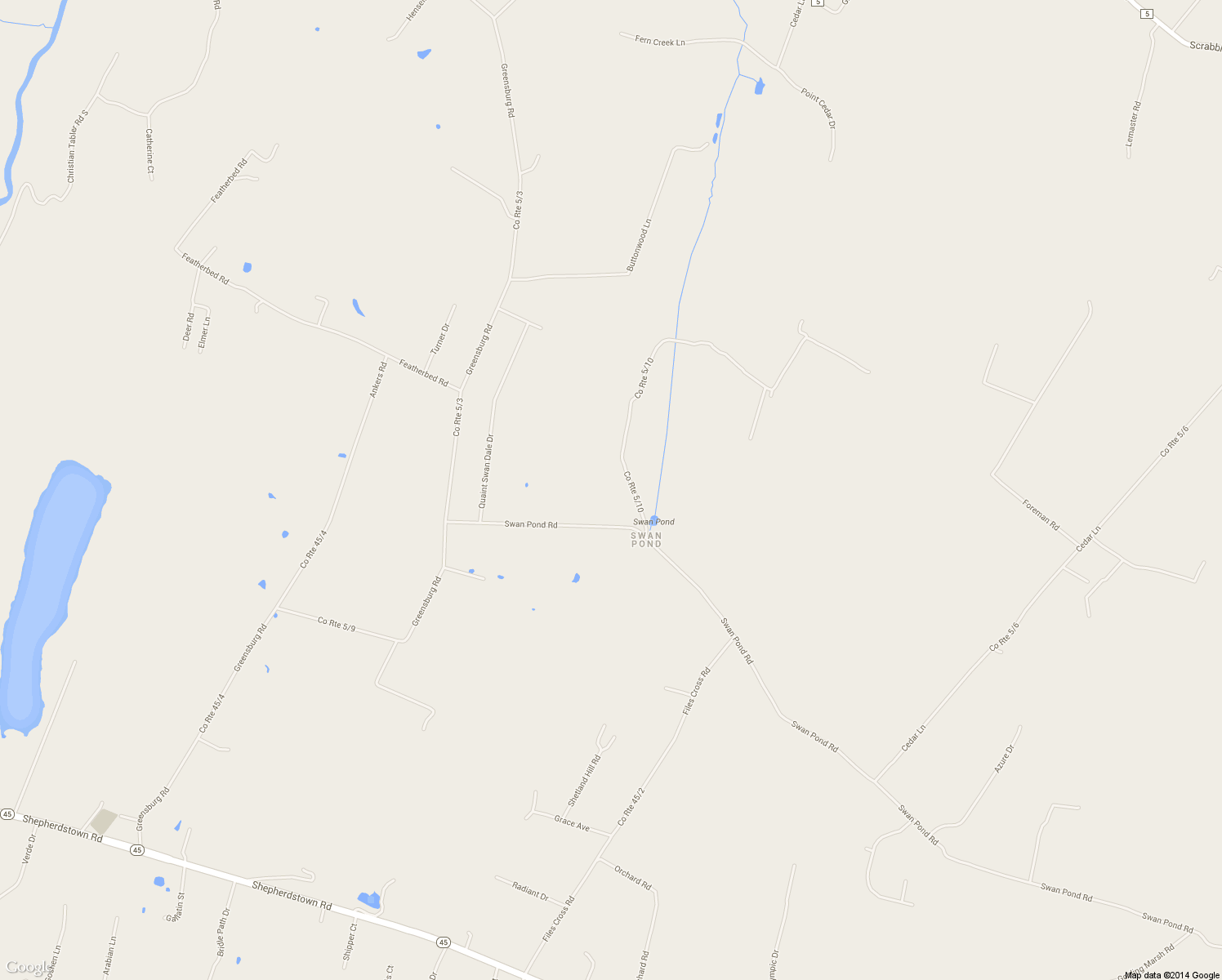 map of restaurants, bars, coffee shops, grocery stores, and more near 439 Swan Pond Rd in Martinsburg