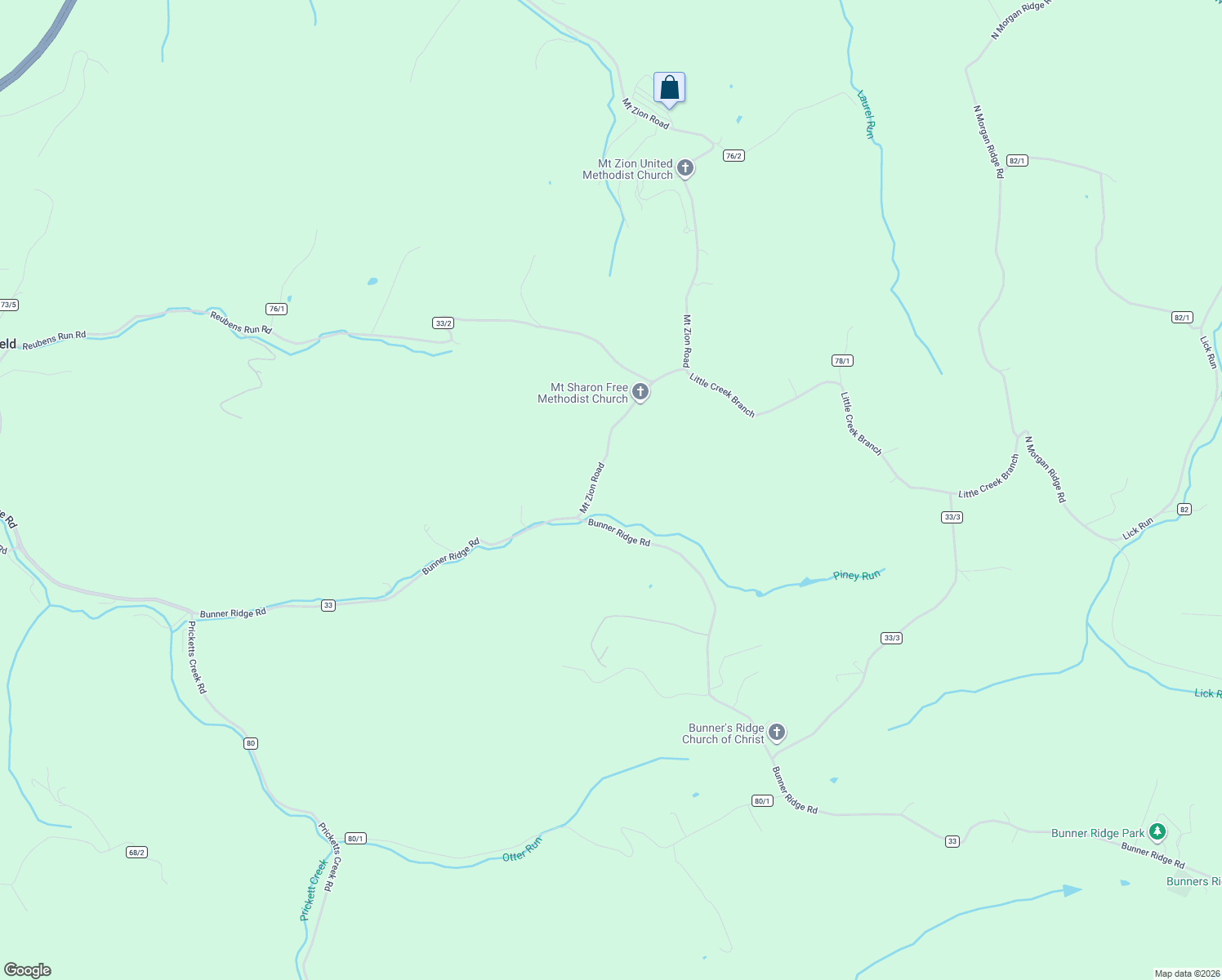 map of restaurants, bars, coffee shops, grocery stores, and more near 1201 Mount Zion Road in Fairmont
