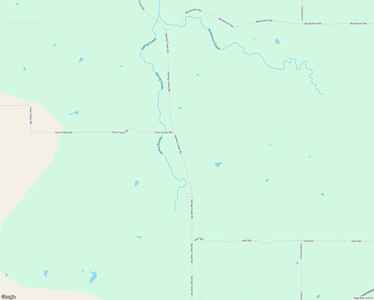 map of restaurants, bars, coffee shops, grocery stores, and more near 18910 Spring Creek Road in Olsburg