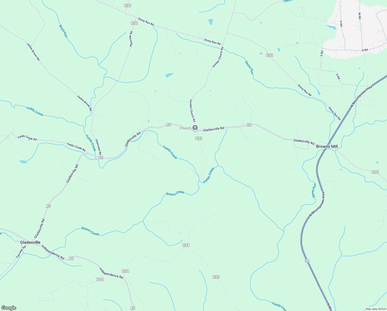 map of restaurants, bars, coffee shops, grocery stores, and more near 166 Tom Turner Road in Independence