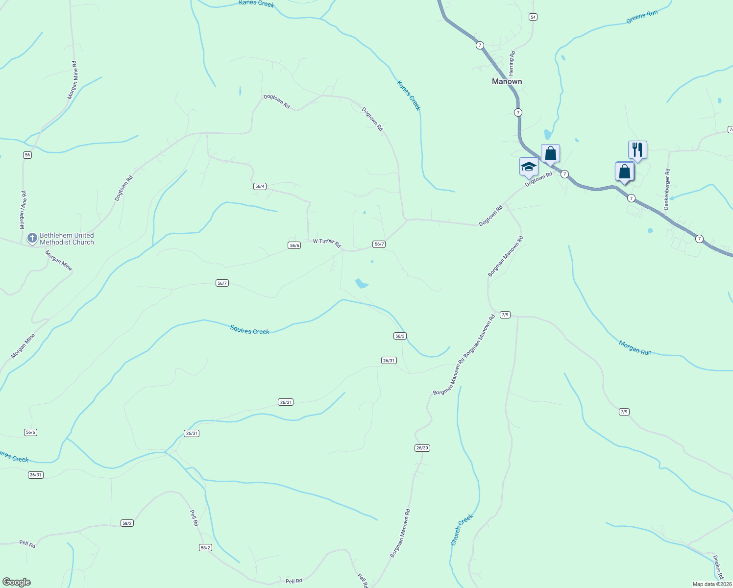 map of restaurants, bars, coffee shops, grocery stores, and more near 374 Country Mile Road in Kingwood