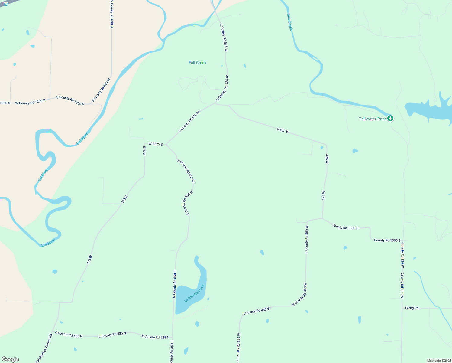 map of restaurants, bars, coffee shops, grocery stores, and more near 12707 South 550 West in Poland