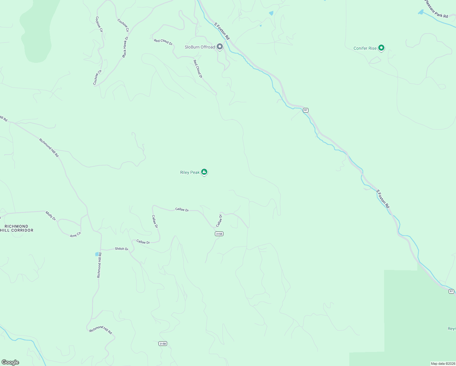 map of restaurants, bars, coffee shops, grocery stores, and more near 24073 Peak Drive in Jefferson County