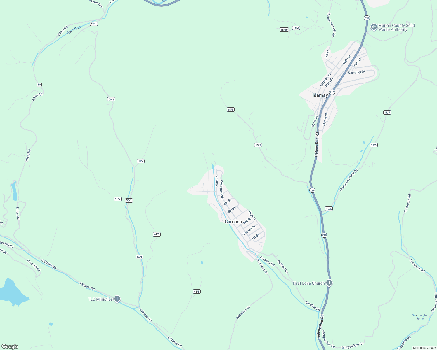 map of restaurants, bars, coffee shops, grocery stores, and more near 288 Covington Way in Carolina