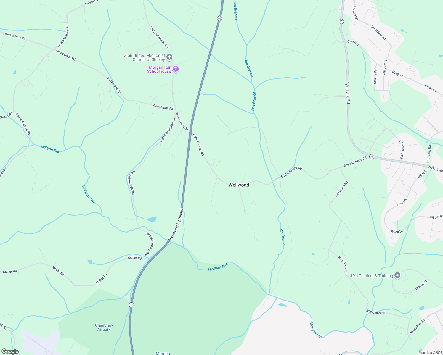 map of restaurants, bars, coffee shops, grocery stores, and more near 108 East Nicodemus Road in Westminster
