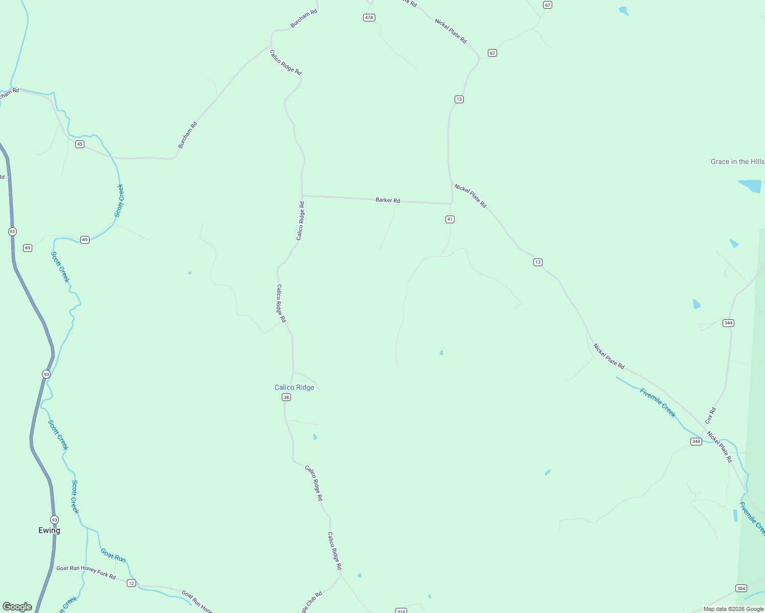 map of restaurants, bars, coffee shops, grocery stores, and more near 16497 Skinner Road in Logan