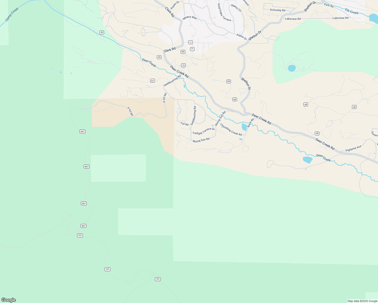 map of restaurants, bars, coffee shops, grocery stores, and more near 637 Rock Road in Bailey