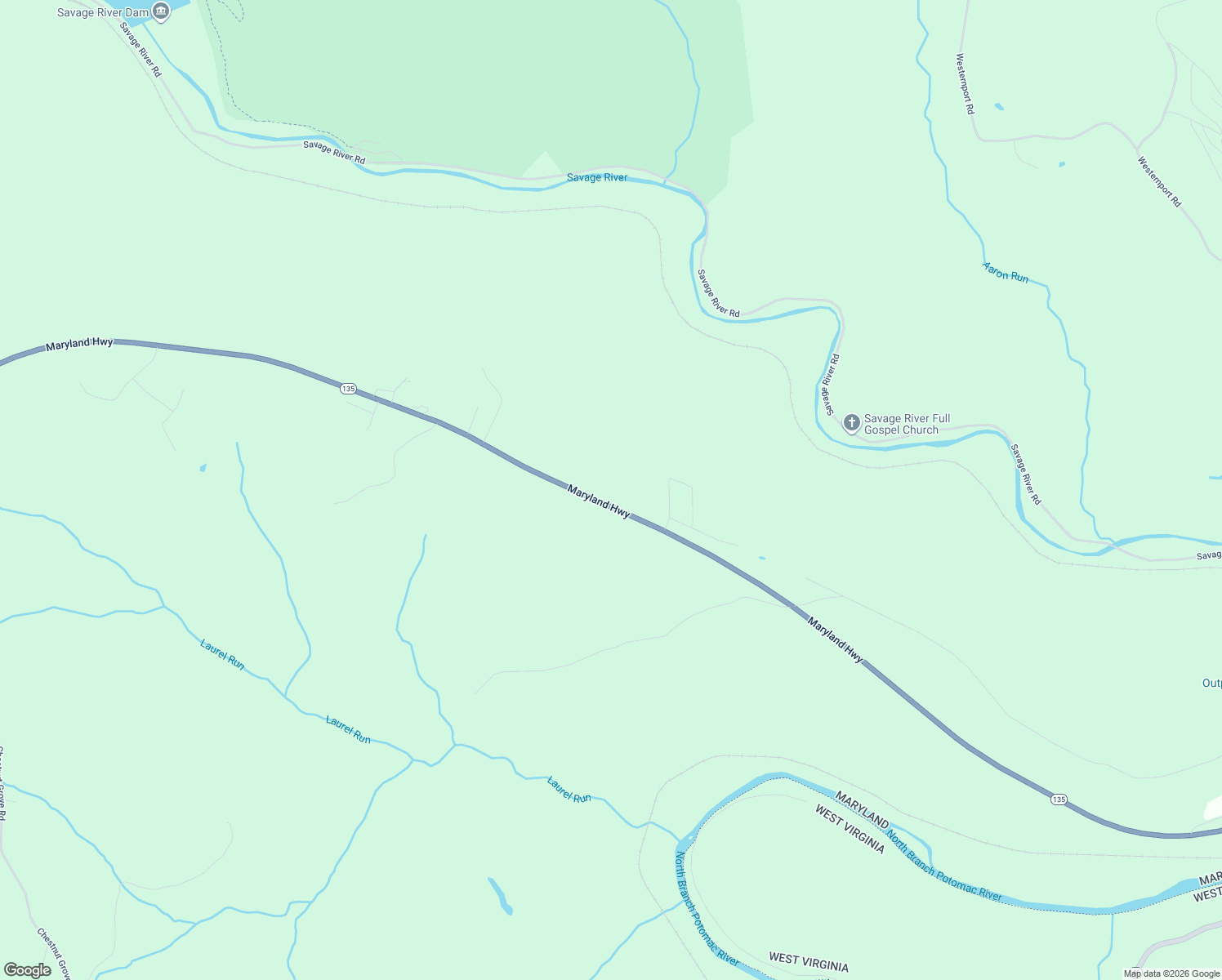 map of restaurants, bars, coffee shops, grocery stores, and more near 18921 Maryland Highway in Swanton