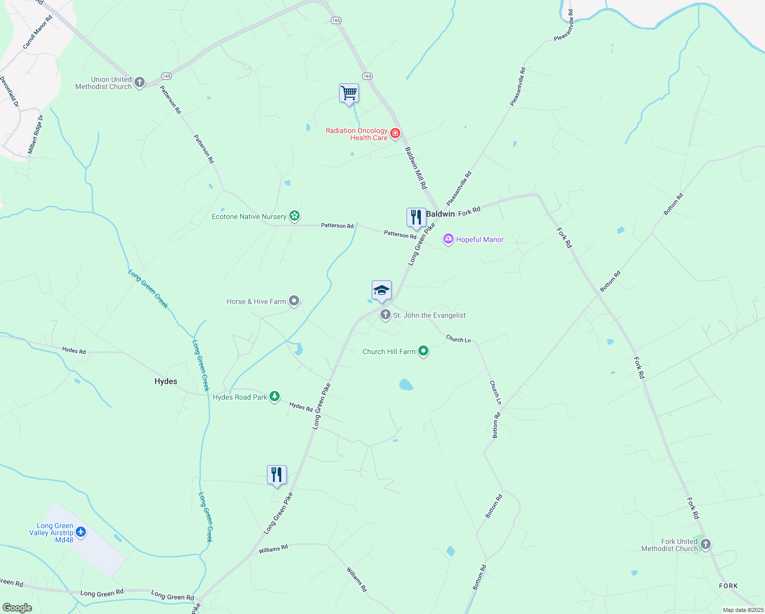 13311 Long Green Pike, Hydes MD Walk Score